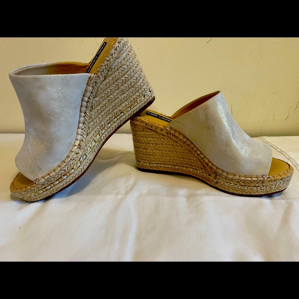 Karl Lagerfeld wedges-size 8